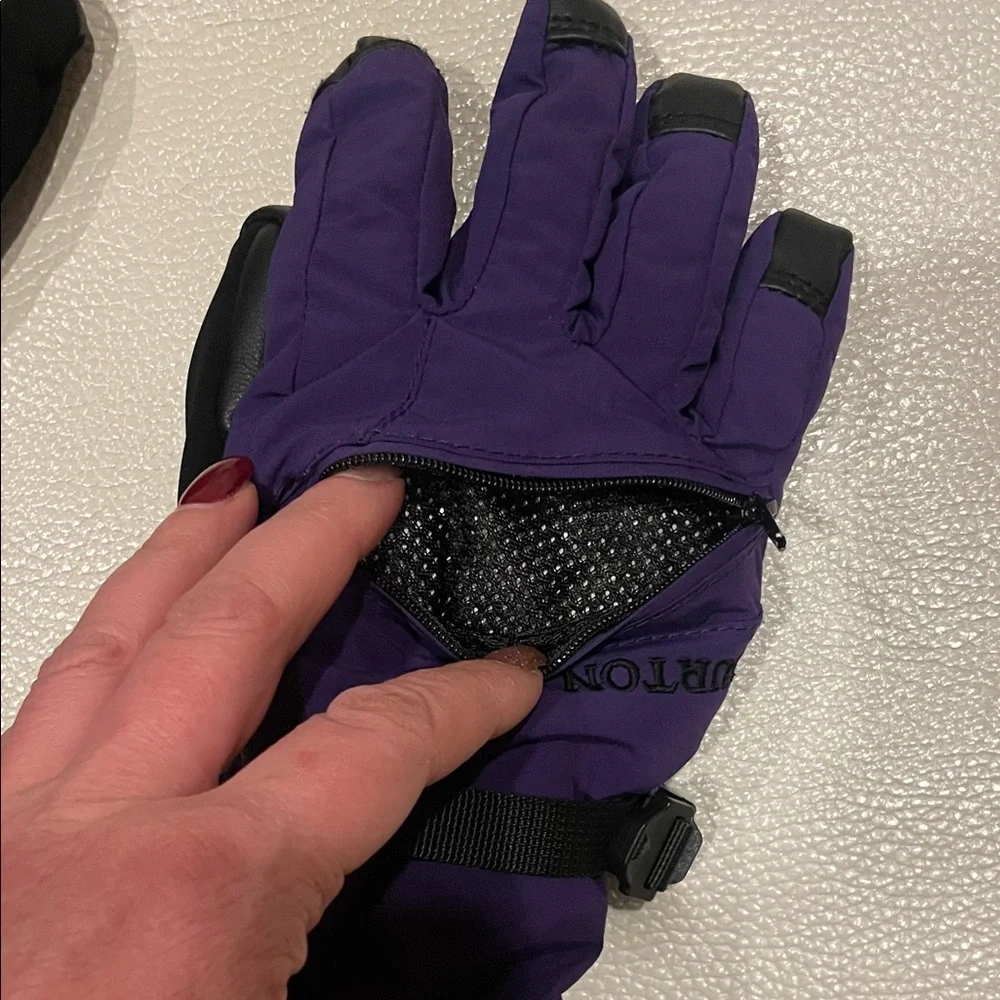 Burton Purple Ski Gloves- Youth